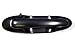 PT Auto Warehouse MA-3801S-RL - Outside Exterior Outer Sliding Door Handle, Smooth Black - Driver Side Rear