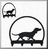 Dachshund 4 Hook Holder