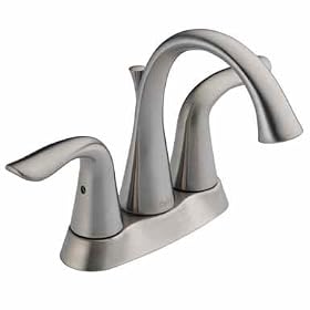 Delta Faucet 2538 Lahara Double-Handle Lavatory Faucet, Chrome by DELTA FAUCET