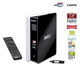 EMTEC Movie Cube S800H 1 TB Media Player Hard Drive + UH-10 4-port USB hub