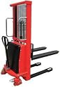 Dayton 5RRY5 Stacker, Power Lift 2200lb, 63 In H