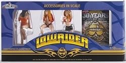 Lowrider Girls Set #2 Accessories in scale 1:18 scale 3 pack