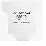 Play Beer Pong 4 Baby Ultrasoft Onesie