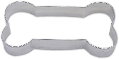 Dogs OTBP Dog Bone Cookie Cutter 6 Inch –Tin Plated Steel Cookie Cutters - Dog Bone Cookie Mold