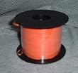 Raffia Ribbon - 100 Yards - Orange - Matte Finish - Craft - Wedding Favors