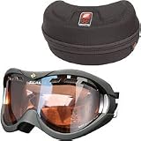 Zeal Rapt Black Matte Ski & Snowboard Goggle