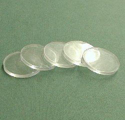 Set of 100 Clear Chip Spacers - Casino Supplies > Accessories > Misc. Accessories