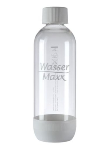 Wasser Maxx Flasche PET - 1 Liter - weiß