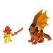 Fisher Price Imaginext Deluxe Lion Dragon Figure Set