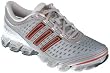 Adidas Microbounce + Sprntl Fire Black/Silver/Light Scarlet Leather Running Shoes