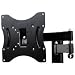 VideoSecu LCD TV Wall Mount Long Arm Extension up to 20" Mount Bracket Fits most 23"-46" LCD TV and display with Removable Mount Adaptor Plate (black) 1VP image 4