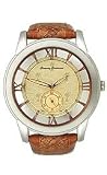 Tommy Bahama Grenada Woven Leather Gold-Tone Dial Men's Watch #TB1155