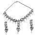 Gift for Girl - Cubic Zirconia Earring and Necklace Sets with White Freshwater Pearls Handmade Costume Jewelry
