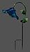 Regal Art &Gift Solar Bell Flower Stake, Blue