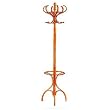 Oak Finish Coat Rack By Coaster Furniture