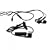 EMARTBUY GENUINE SAMSUNG M8800 PIXON, I900 OMNIA , F700, G800, J700, L760, P260, P520 Armani, U900 Soul, G600 STEREO HANDSFREE HEADSET BLACK