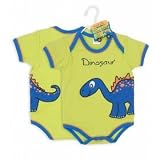 Mud Pie Animal Crackers Dinosaur Bodysuit Onsie