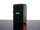 ZIPPO ジッポ マットラッカー ライン-ブラックマット LN-BMの画像