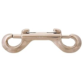 3 1/2 Lg., 1/4 Snap opening, Rust Proof Snap, Double Pattern Chain Snap, Aluminum Alloy (1 Each)