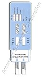 ONESCREEN 2 Panel Dip Card (COC/THC)