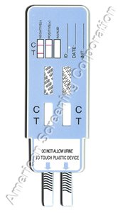 ONESCREEN 2 Panel Dip Card (COC/THC)