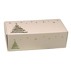 Christmas tree 1 2 lb Candy Boxes by Mod-Pac