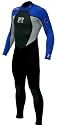 Body Glove Mens Method 3 / 2 mm Full Wetsuit in Blue, Silver & Black. Size Large