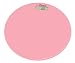 Escali 400lb Capacity Round Glass Platform Bathroon Scale Soft Pink