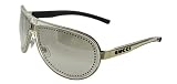 Gucci GG1566/S/STR Sunglasses - Light Gold Crystal Black
