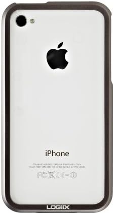 Logiix LGX-10383G Aircraft Frame for iPhone 4/4S - 1 Pack - Carrying Case - Retail Packaging - Gun Metal Grey