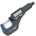 IP 54 DIGITAL ELECTRONIC OUTSIDE MICROMETER 0-1" LARGE LCD with bonus ball attachment