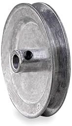 V-Belt Pulley, 2.75 In OD, 5/8 Bore, 1GRV