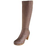 Coclico Women's Niben Tall Boot - Wood Wedge