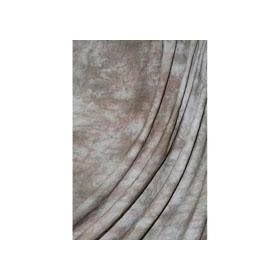 Savage Accent Series, 10' x 24' Dyed Crushed Muslin Background, Style; Mocha Bisque, Color: Medium Brown with Gray & White Swirls