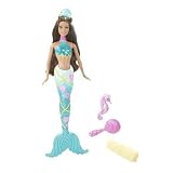 BARBIE Splash & Style Mermaid Doll with Seahorse