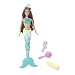 BARBIE Splash & Style Mermaid Doll with Seahorse
