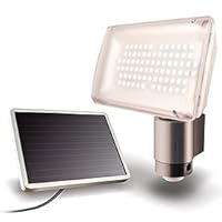 MAXSA Innovations Solar Powered Aluminum 80 LED