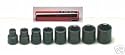 MADE IN USA Wright Tool 8 Pc. Impact Socket Set, Part 313, 3.8" Drive