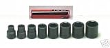 MADE IN USA Wright Tool 8 Pc. Impact Socket Set, Part 313, 3/8 Drive