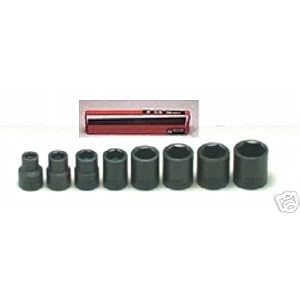 MADE IN USA Wright Tool 8 Pc. Impact Socket Set, Part 313, 3 8 Drive by Wright Tool