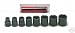 MADE IN USA Wright Tool 8 Pc. Impact Socket Set, Part 313, 3.8 Drive