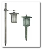 Crossbar Pagoda Solar Light - Set of 2