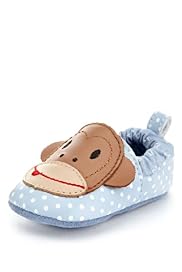 Leather Monkey Pram Shoes