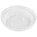 Dart 16RCLW-1 Optima Reclosable Lid for Foam Cups and Containers, White, 100 Piece