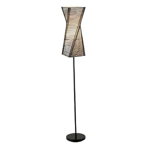 Adesso 4047-01 Stix Floor Lamp, Black by Adesso