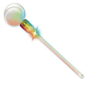 1 dzn LED flashing swizzle stick - Multicolor by NYB