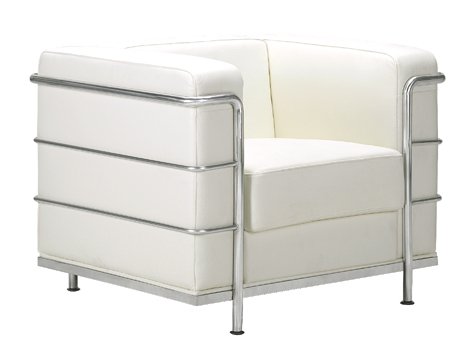 ZUO Fortress Arm Chair White