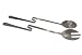 Stainless steel salad servers