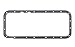 Mr Gasket 61260G Oil Pan Gasket Molded Rubber w/Steel Core And Torque Limiters .140 in. Thickness Oil Pan Gasket