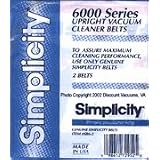 Simplicity SB6-2 Genuine Vacuum Belt